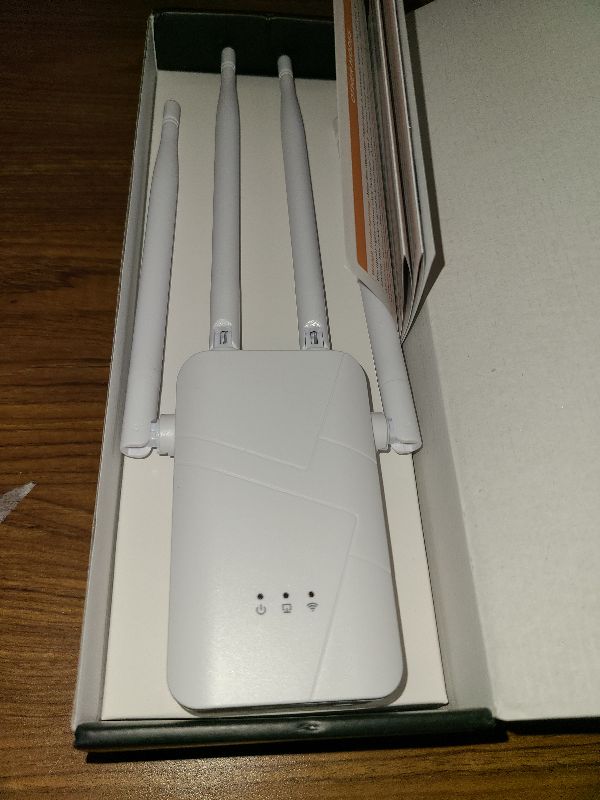 Photo 1 of 2026 WiFi Extender Signal Booster for Home, 15000sq.ft Wireless Internet Repeater, Long Range WiFi Booster and Signal Amplifier w/Ethernet Port, WiFi Router Extender Support 99% Devices, 1-Tap Setup
