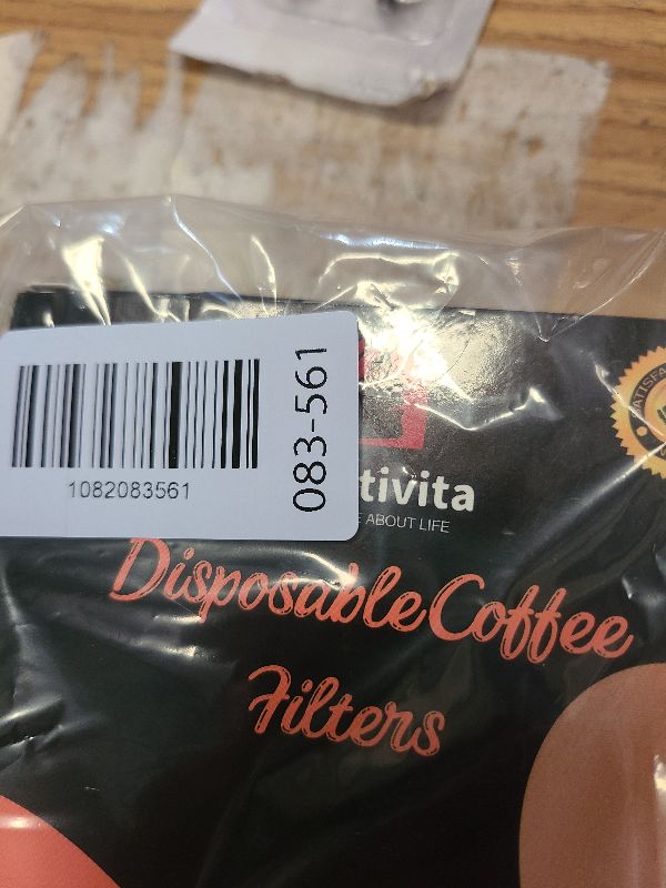 Photo 1 of 200 Count Fanativita K Cup Filters Disposable with Genius Lid Design, Fit All Reusable K Cups for Keurig (Unbleached)