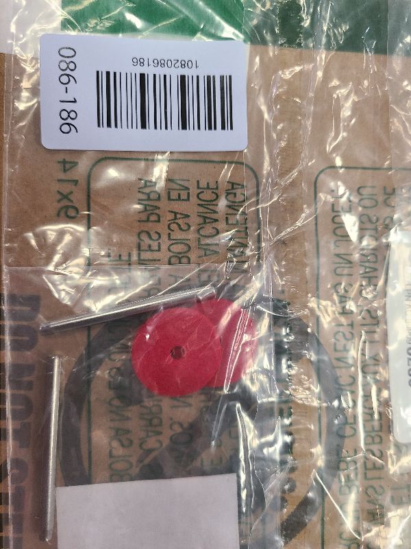 Photo 1 of 2 Pieces Metal Vintage Domestic Home Singer Sewing Machine Spool Pins + Bobbin Winder Tire + Red Felt Pad Thread Holder Domestic Home Sewing Machine Spare Part Fits 27 28 66 99 15 15-91 15-88 15-90