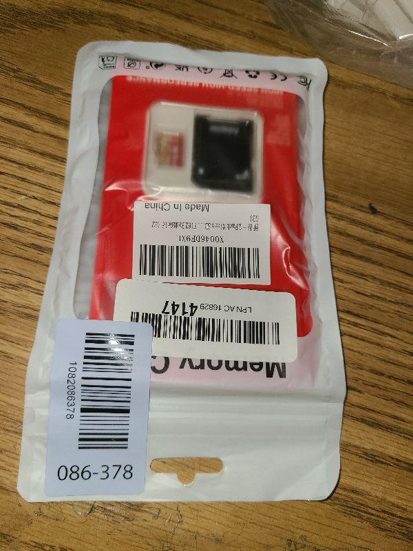 Photo 1 of 2 Pack TF Card 32GB with Adapter, High Speed Memory Card, UHS-I C10 A1 Memory TF Card for Tablet/Mobile Phone/Camera/Car Audio/Game Console (TF162 Red Gold 32GB)