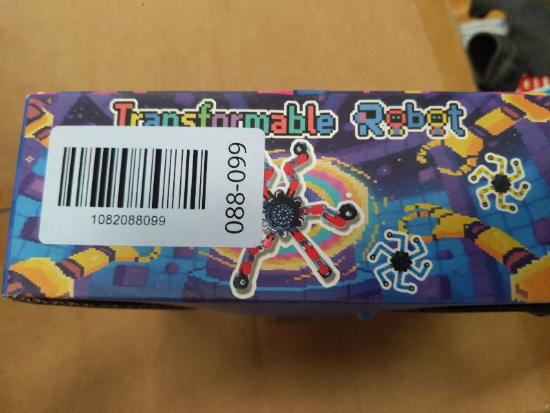 Photo 1 of 12PCS Transformable Fidget Spinners for Kids Adults,Deformable Chain DIY Robot Spinner Sensory for Boys Girls,Fidget Toys for Party Favors Birthday Gifts