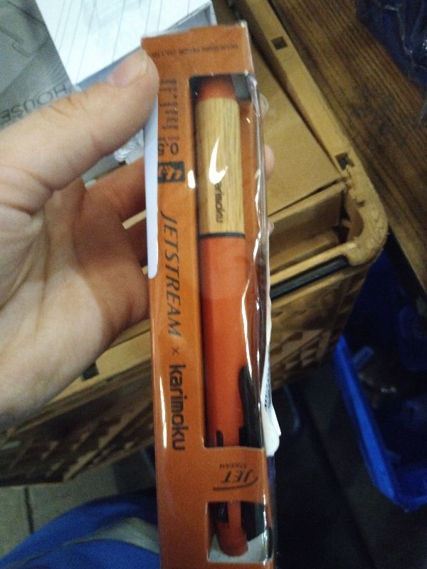 Photo 1 of ???? Mitsubishi Pencil MSXE5KF05.4 Multifunction Pen Jetstream Karimoku 4&1 0.5 Sunset Orange