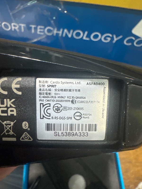 Photo 1 of Cardo Packtalk Neo Motorcycle Helmet Communication Intercom System, Waterproof, 2nd Generation Mesh - Connect Up to 15 Riders, Natural Voice Operation, 40mm High Definition Speakers - Single Pack