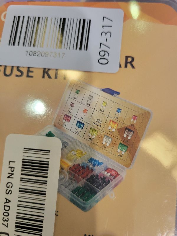Photo 1 of 140 Pcs Fuses Automotive Kit - Blade Auto Fuse Assortment Standard and Mini Car Fuse for Marine, RV, Camper, Boat, Truck (5A 7.5A 10A 15A 20A 25A 30AMP/ATC/ATO)