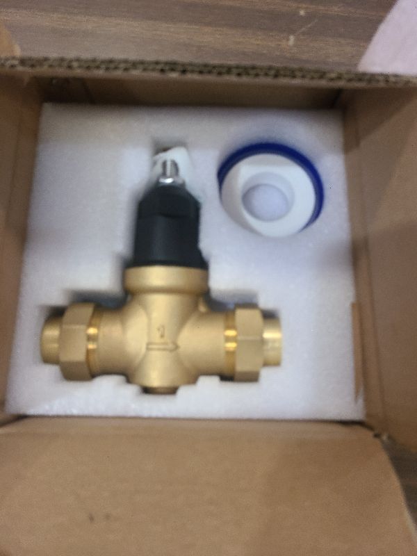 Photo 1 of 1" NR3XLDU Pressure Reducing Valve, Double Union FNPT Connection, for Home & Commercial Use