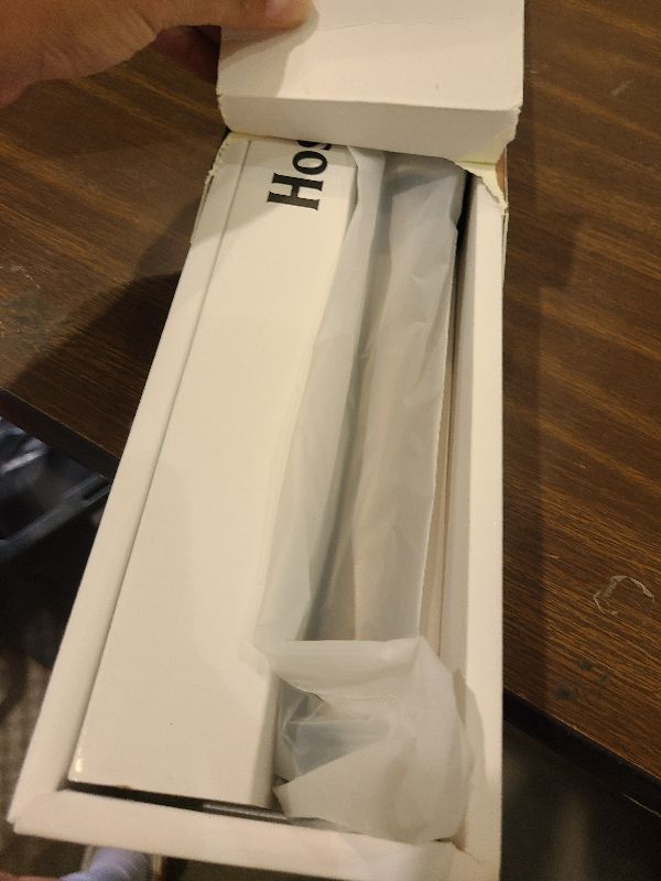 Photo 1 of 1 Inch Extra Long Barrel Curling Wand, Ceramic Tourmaline Curling Wand Professional Dual Voltage with Adjustable Temperature