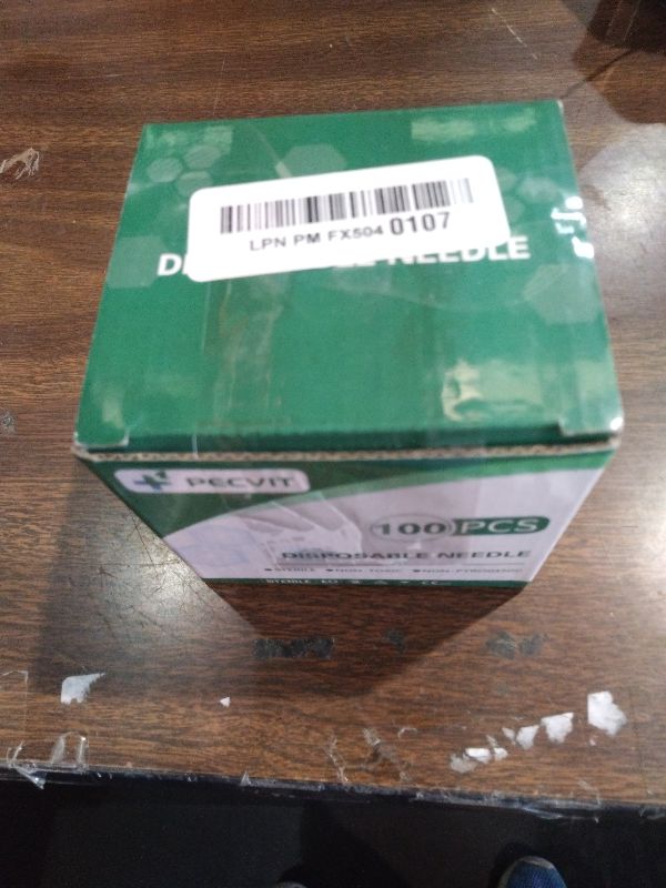 Photo 1 of 100Pack 27 Gauge 1 inch Needle Luer Lock Lab Dispensing Accessories for Measuring,Refilling Inks