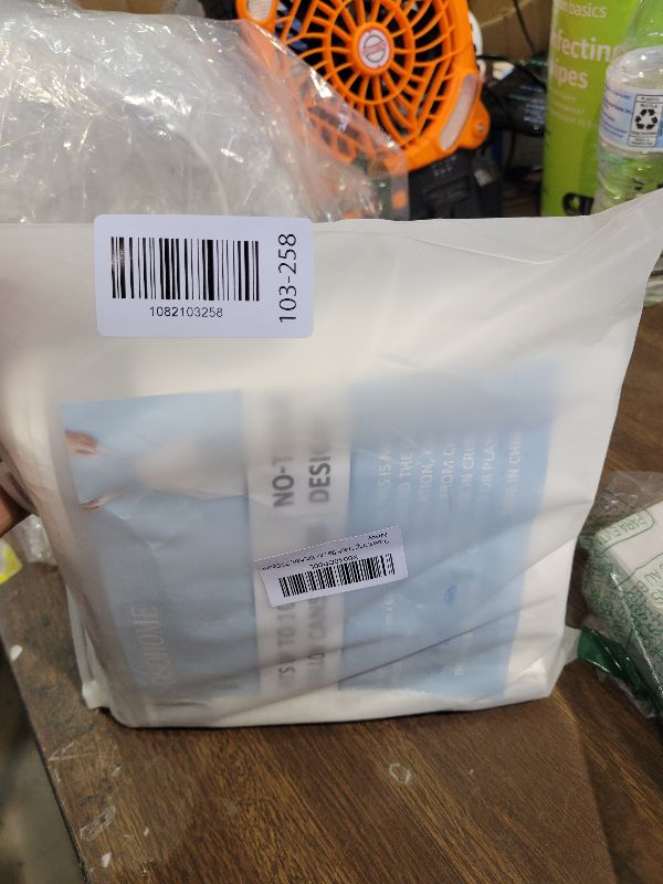 Photo 1 of 10 Gallon Trash Bags Drawstring, 1 Mil Thick White Garbage Bag for Office Kitchen, 75 Count
