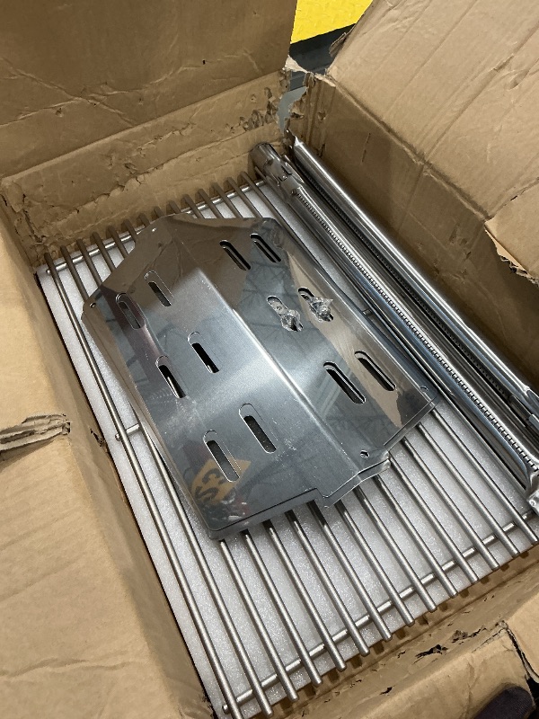 Photo 1 of *Partial set*Grill Parts Kit for Weber Genesis 300 310 330 Genesis E330 E310 S310 S330 EP330 S320 E320 Grill Parts 17.5" Flavorizer Bars, Genesis 7528 Grates Heat Deflector Grill Parts Kit, 3Pcs 62752 Burner Tube
