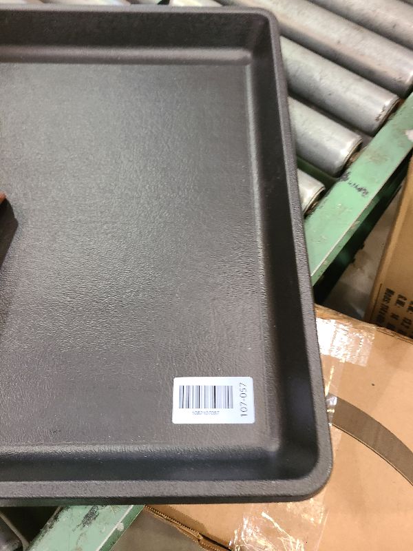 Photo 1 of 2 Pack 17'' x 17'' Portable AC Drip Pan & Mini Fridge Drip Pan - Leak-Proof Oil Drain Pan for Changing Oil, Multi-Purpose Tray