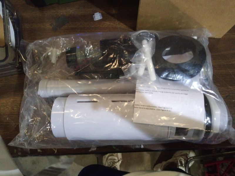 Photo 1 of 2-Inch Dual Flush Valve Replacement Kit for 2-Piece Toilets, Universal Toilet Repair Kit with Push Button, Fill Valve, Gasket & Bolts,Compatible with Glacier Bay, Kohler, American Standard, and Toto
