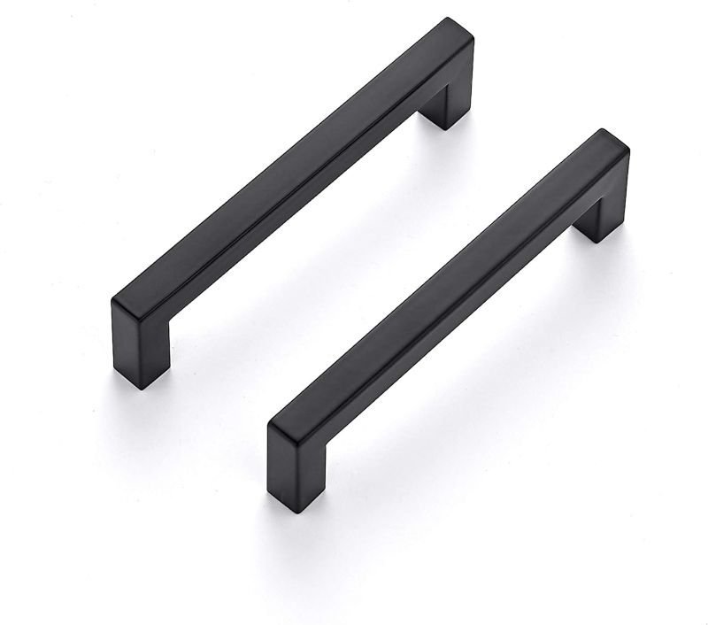Photo 1 of 
Ravinte 8Pack 5 Inch Kitchen Square Cabinet Handles Matte Black Pulls Drawer Hardware for Cabinets Cupboard