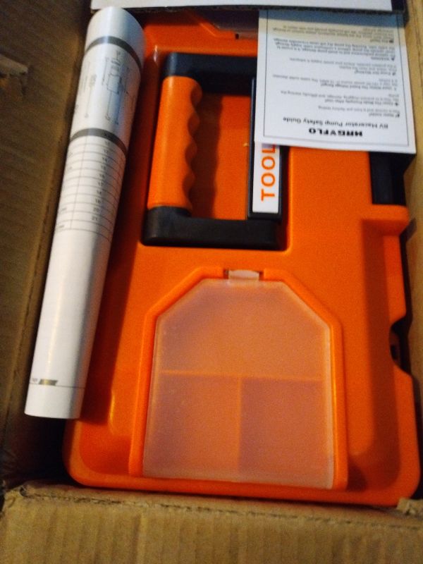 Photo 1 of 12V RV Portable Macerator Waste Pump for Sewage,12GPM Suction 3.2 feet Lift 10 feet with Garden Hose Discharge Port,Quick Release Sewage Pump with Fresh Water Rinse and Automatic Crushing Function