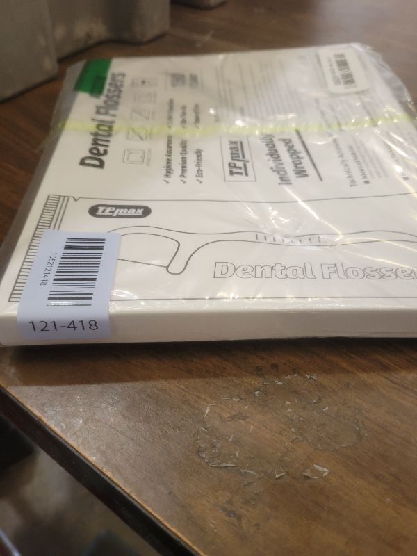 Photo 1 of 150 Count Dental Flossers Each Individually Wrapped, Floss Singles Bag, Travel Hotel Restaurant Office Car Dental Floss, Floss Picks Oral Care Teeth Clean Flat Wire