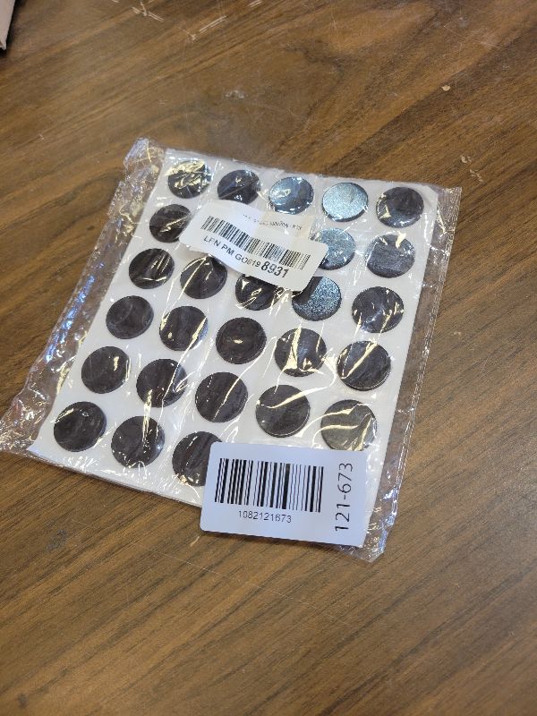 Photo 1 of 120 Pack Small Magnets for Crafts with Adhesive Backing 0.8 Inch - Strong Peel and Stick Flat Magnetic Dots, Thin Round Circles for DIY Projects, Fridge, Classroom & Office (120 Pack)