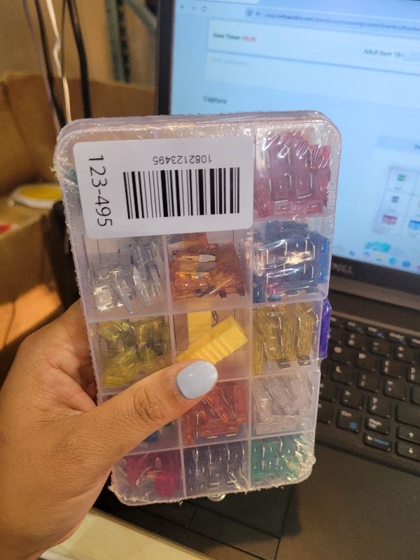Photo 1 of 140 Pcs Fuses Automotive Kit - Blade Auto Fuse Assortment Standard and Mini Car Fuse for Marine, RV, Camper, Boat, Truck (5A 7.5A 10A 15A 20A 25A 30AMP/ATC/ATO)