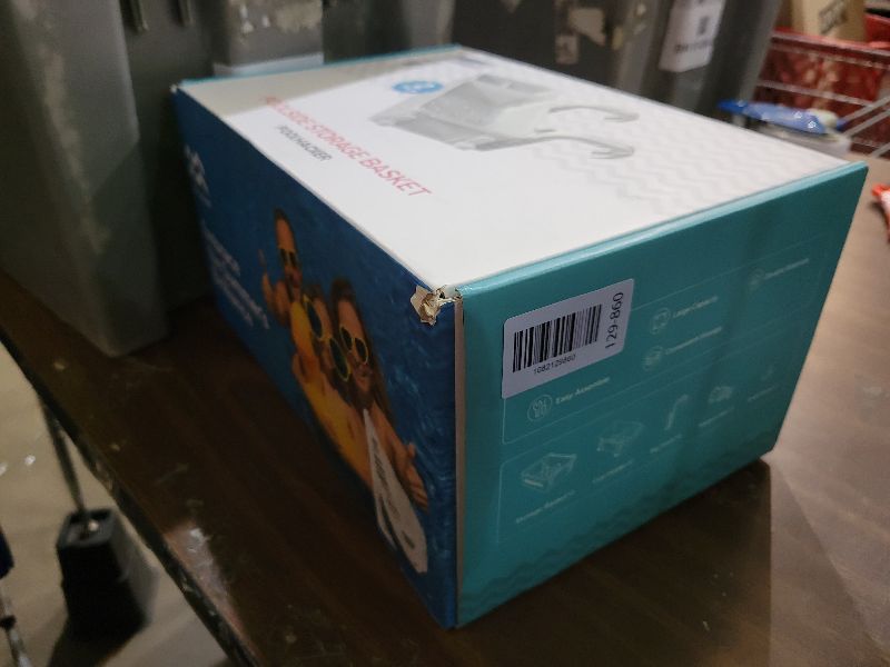 Photo 1 of [PATENTED] POOLHACKER 2026 Upgrade 2 Sets Poolside Storage Basket - Original Above Ground Pool Accessories, Swimming Pool Storage Basket with Pool Cup Holder, Poolside Storage to Organize Cup Towel