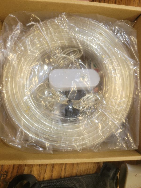 Photo 1 of 100ft Outdoor LED Rope Lights, IP68 Waterproof 25 Color Changing String Lights, Red White Blue for 4th of July Patriotic Decorations, Warm White & RGB Twinkle Fairy Light for Christmas Indoor Outside