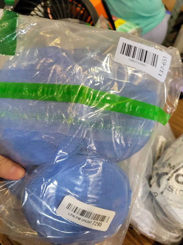 Photo 1 of 10 Pack Wax Applicator Pads, Microfiber Applicator Pad with Finger Pocket, Foam Car Wax Applicator Pad for Car Cleaning and Polishing (Blue)