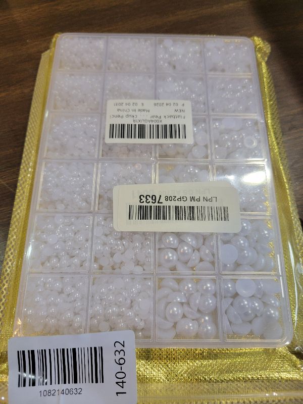 Photo 1 of 14000PCS Flatback Pearls and Rhinestones for Bedazzling Kit