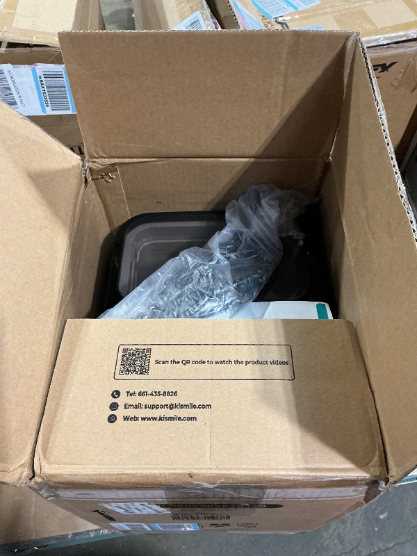 View 3 of ***FOR PARTS ONLY/ BROKEN*** EUHOMY Nugget Ice Makers Countertop, Ready in 8 Mins, 35lbs/24H, Self-Cleaning, Portable Ice Maker Machine with Ice Scoop & Basket, Sonic Ice Maker with Chewable Pellet Ice for Home/Party/RV/Camping