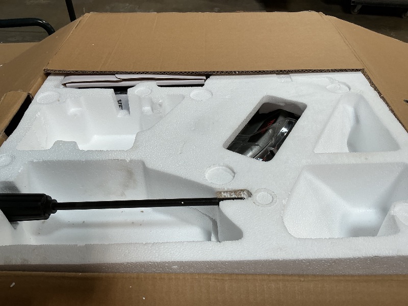 Photo 1 of ***USED***VEVOR Sliding Compound Miter Saw, 10-Inch Blade, 15 Amp Motor, 60-Tooth, Corded Double Bevel Sliding Miter Saw, LED Precision Alignment, Angle Adjustable, for Wood, Composite Decking, Laminates