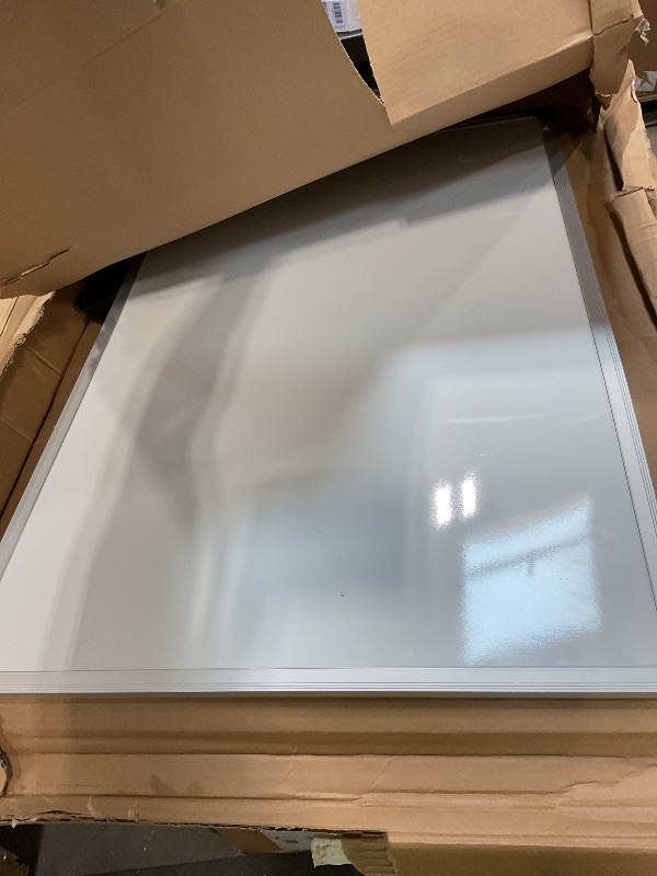 Photo 1 of **BENT AND SCRATCHED SEEN IN PHOTOS no easel**Easel Whiteboard - Magnetic Portable Dry Erase 36 x 24 Tripod Height Adjustable, 3' x 2' Flipchart Easel Stand White Board for Office or Teaching at Home & Classroom (36x24 White)