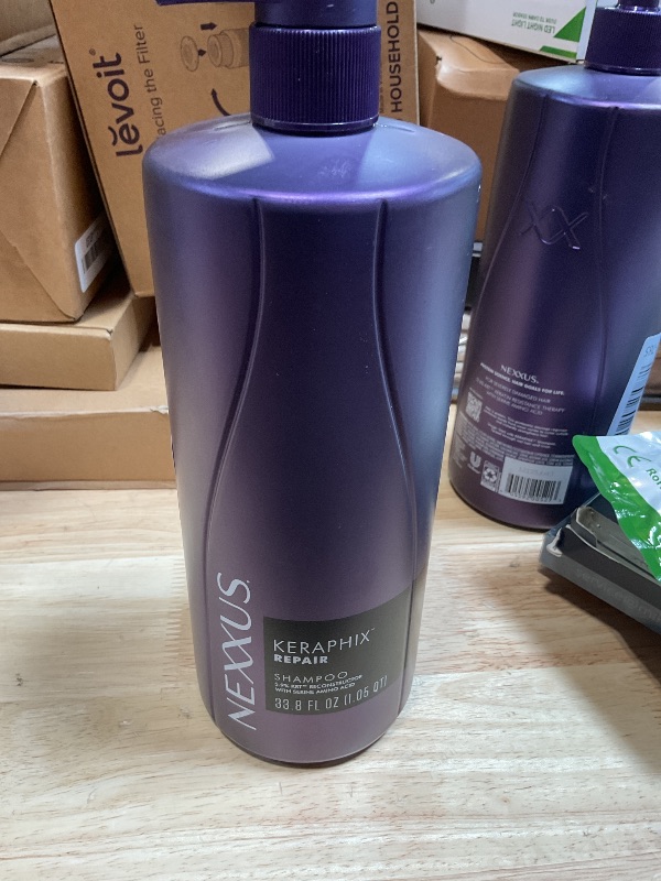 Photo 1 of ***SHAMPOO ONLY***
Nexxus KERAPHIX Shampoo & Conditioner 2 Pack for Damaged Hair Repair Powered by KRT Keratin Resistance Therapy with Liquid Crystal Amino Acids 33.8 Fl Oz