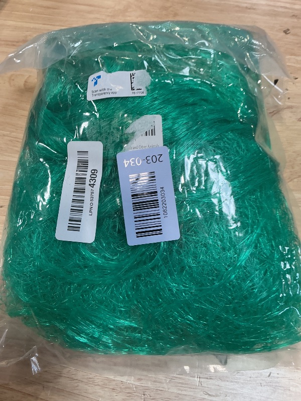 Photo 1 of 13X40Ft Bird Netting for Garden Protect Vegetable Plants and Fruit Trees,Plastic Trellis Netting for Birds, Deer,Squirrels and Other Animals