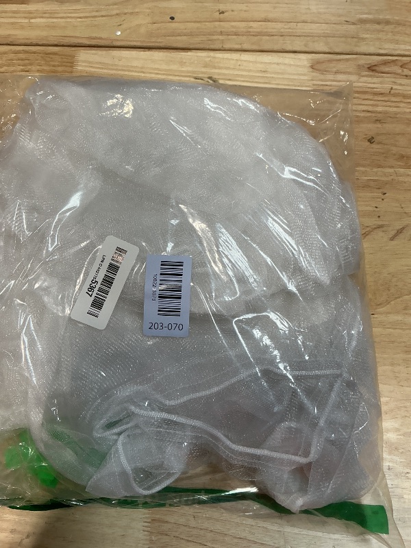 Photo 1 of 2 Pack Garden Netting for Raised Beds, 6x3 FT Mesh Plant Covers with Drawstring for Garden Protection, Raised Bed Bird Netting Pest Barrier Screen for Protecting Vegetables Fruits Flowers Crops