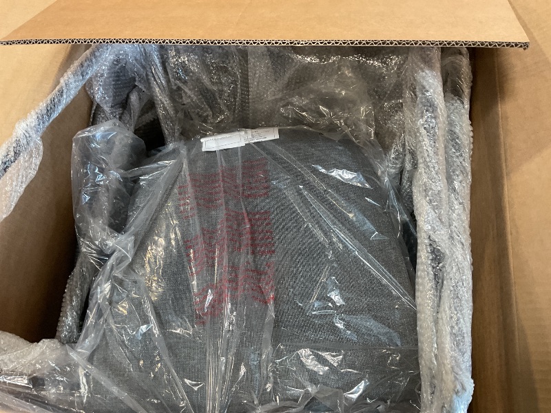 Photo 1 of *** RECOMENDED FOR PARTS/ MISSING PARTS***Christopher Knight Home Terry Acacia Wood Patio Dining Set for 6, Rectangular Patio Dining Table and Faux Rattan Chairs Set of 6, 7 Piece Outdoor Dining Set with Cushion and Iron Frame, Teak+Gray