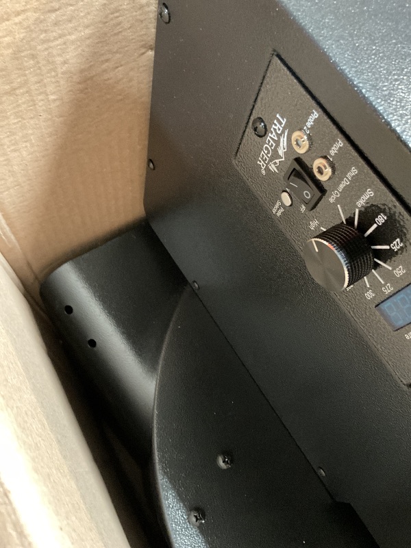Photo 1 of *** FOR PARTS ONLY/ WON'T ASSEMBLE BENT CORNERS *** Traeger Grills Pro 34 Electric Wood Pellet Grill and Smoker, Bronze, 884 Square Inches Cook Area, 450 Degree Max Temperature, Meat Probe, 6 in 1 BBQ Grill