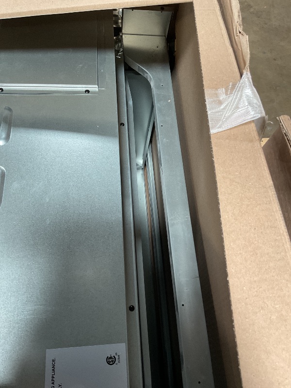 Photo 1 of **** MAJOR CRACK ON TOP ***CT Copper Tailor 36 Inch Electric Range with Convection Oven,6.0 cu. ft. Capacity,5 Cooktop Elements, Freestanding Oven, in Stainless Steel