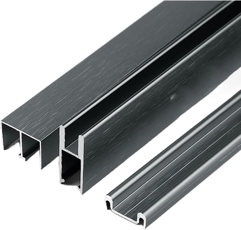 Photo 1 of ***SEE NELLIS PHOTO FOR SHAPE***GTPBAO 1640 Industrial Aluminum Profile European Standard 16x40mm Linear Rail Guide for Door Window Slide Frame DIY Furniture Extruded Rail(300mm 11.81" Long