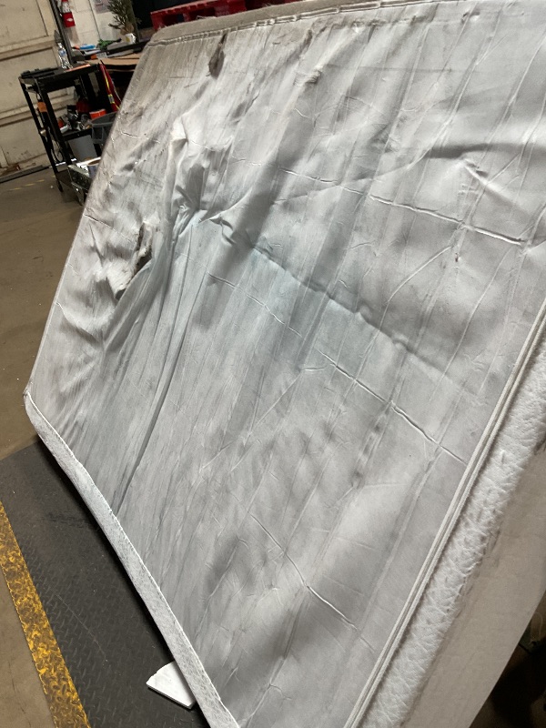 Photo 1 of ***MAJOR RIPS ON BOTTOM AND DIRTY ***Zinus Green Tea Memory Foam Mattress 10 Inch, Pressure-Relieving Comfort & Full-Body Support, Naturally Fresh, Medium Firm Feel, CertiPUR-US & Oeko-TEX Certified Safe Materials, Queen