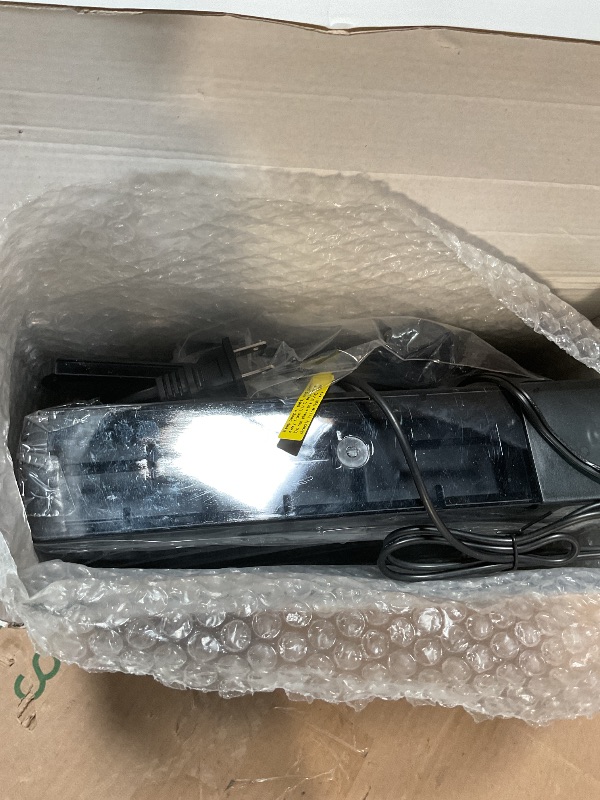 Photo 1 of ***HAS DAMAGE (TAPED TOGETHER)*** Large Hang on Back Aquarium Filter 264GPH for 20-75 Gal Fish Tank, w/ U-V Light Surface Skimmer 13-Stage Green Killing Deodorization Machine Saltwater Freshwater Crystal Clear Suspension Oxygen