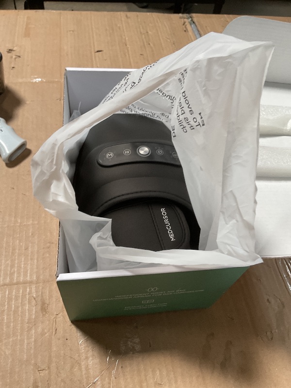 Photo 1 of *** HEAVILY USED (SCRATCHED)*** Medcursor Hand Massager - Hand Massager with Heat and Compression for Carpal Tunnel and Stiff Joints, Pain Relief from Wrist to Palm and Finger, Gifts for Women Men (Rechargeable)