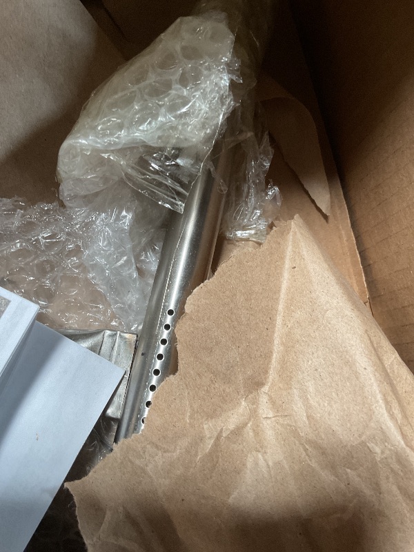 Photo 1 of *** SCRATCHES*** QuliMetal 304 Stainless Steel 60040 Grill Burner Tube for Weber Q1000, Q1200, Q100, Q120, Baby Q, 386001, 386002, 516002, 516001, 50060001, 51060001 Gas Grills, Replacement for 69957/41657, 17 Inch