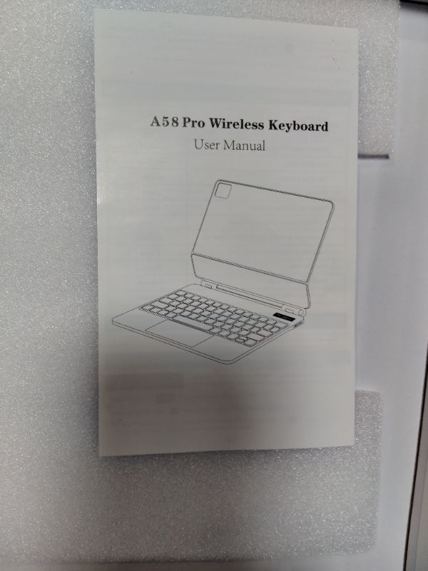 View 6 of **SEE PHOTOS MODEL MAY DIFFER FROM STOCK*** Wenlaty for iPad Air 11 inch Case with Keyboard (M3/M2) 2025/2024, for iPad Pro 11 inch M5/M4 (6/5/4/3/2/1st Gen) & iPad Air 5th/4th Gen 10.9 inch Magic Keyboard Case with Multi-Touch Trackpad