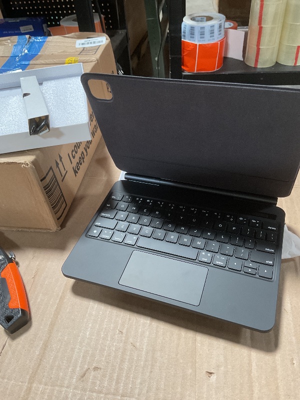 View 2 of **SEE PHOTOS MODEL MAY DIFFER FROM STOCK*** Wenlaty for iPad Air 11 inch Case with Keyboard (M3/M2) 2025/2024, for iPad Pro 11 inch M5/M4 (6/5/4/3/2/1st Gen) & iPad Air 5th/4th Gen 10.9 inch Magic Keyboard Case with Multi-Touch Trackpad