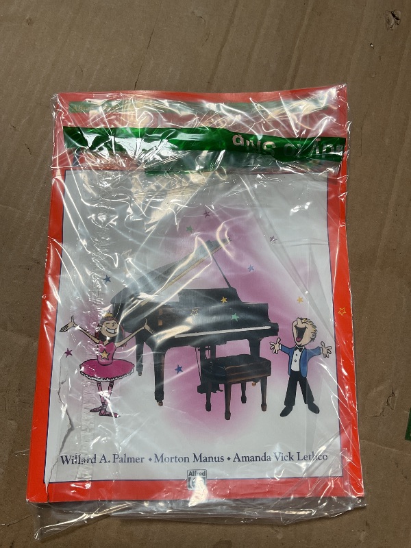 Photo 1 of *** BENT*** Alfred's Basic Piano Library Lesson Book, Bk 2