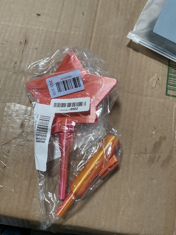 Photo 1 of *** HAS MINOR DAMAGE** Credit Card Wand, Fairy Pay Wand, 3D Printed Tap to Pay-Contactless Payment Holder, Suitable Scenarios for Card Payment(Pink Gold)