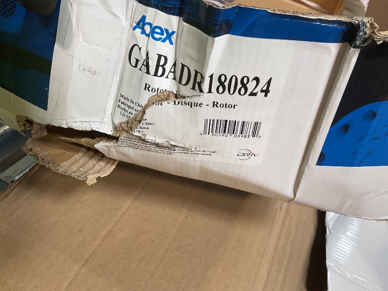 Photo 1 of **ROTOR ONLY**Abex Friction ADR180824 Disc Brake Rotor