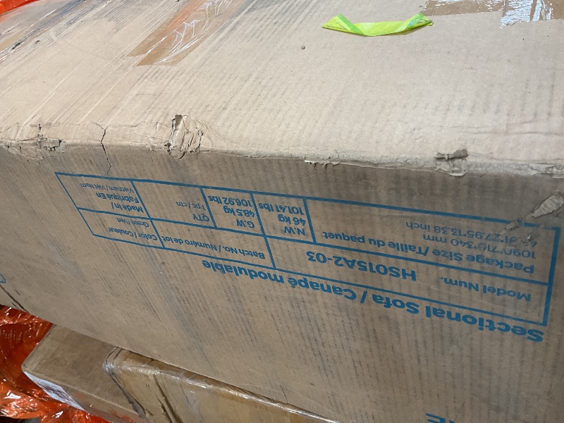 Photo 1 of ** THREE BOXES **LINSY HOME Sectional Sleeper Sofa Pull Out Couches for Living Room (Green, Sleeper Sofa 1) | Pull Out Sofa Bed, Storage, USB Charging, Cup Holders, Plush Corduroy | Pull Out Sofa Bed, Storage, USB Charging, Cup Holders, Plush Corduroy, Co