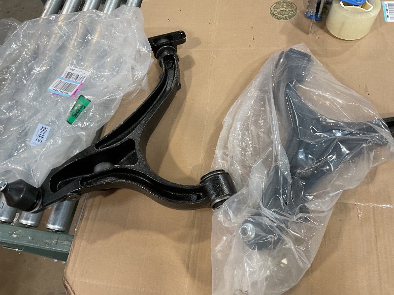 Photo 1 of **2 PACKAGES. SCRAPES FROM TRANSPORT **KAC Front Upper Lower Control Arm w/Ball Joints Assembly Compatible with Jeep Grand Cherokee Commander 2005 2006 2007 2008 2009 2010 Suspension Kit K621375 K621374 2pcs