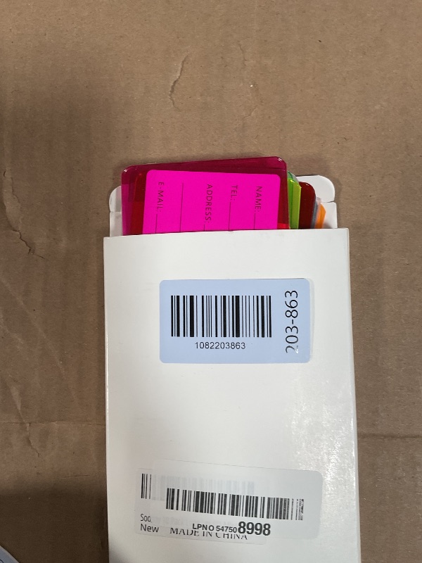 Photo 1 of 10 Pack Luggage Tags for Suitcases, Airplane Travel Essentials for Flying, International Travel Must Haves, and Luggage Accessories by Sodsay