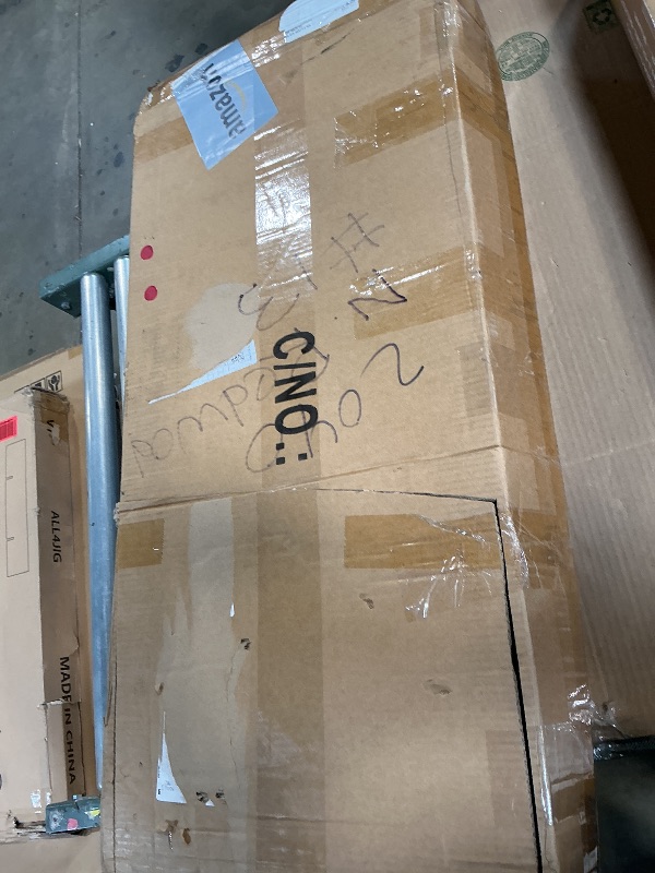 Photo 1 of ***FOR PARTS ONLY/ BROKEN*** TTSITG 47” Rifle Hard Case, TSA Approved Long Case IP67 Waterproof & Crushproof with Wheels, Customizable Foam, 2 Handles and 4 latches,Travel Case for 2 Rifles, Guns, Shotguns, Ammo, Scopes & Gear