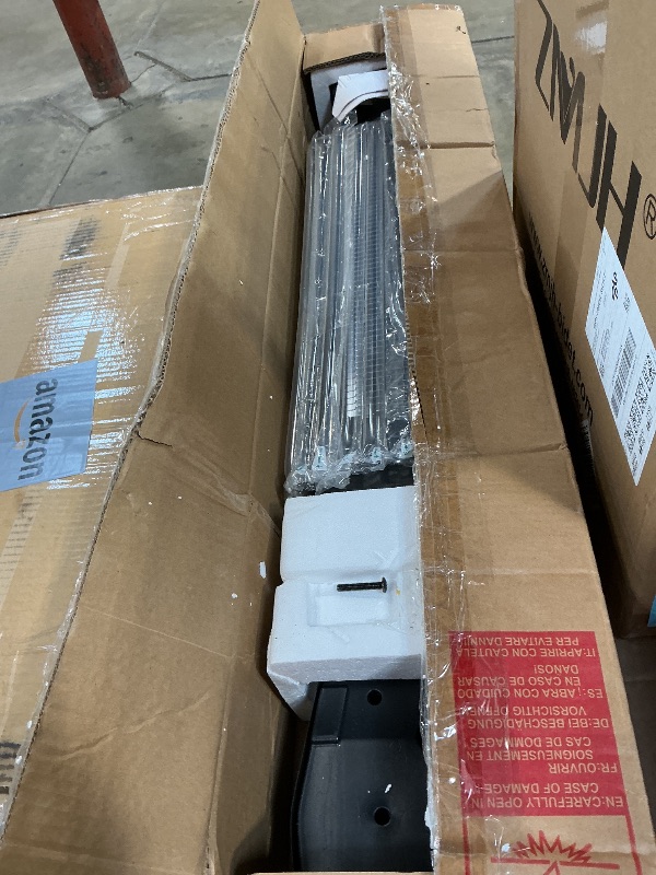 Photo 1 of 1500W Electric Patio Heater, 36inch Infrared Heater with Remote, IPX5 Waterproof Infrared Tower Space Heater, 2 Heat Levels, 12H Timers, Tip-Over & Overheat Protection for Garage, Indoor, Home