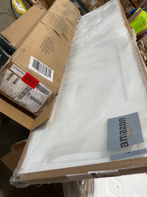 Photo 1 of *** MINOR SCRATCHES ***JUBEST 24"x80" 2-Panel Shaker Style White Primed Hollow Core Interior Molded Door Slab, NOT Pre-drilled and NOT Included Hardware, Pre-Assembled Interior Door for Pantry, Laundry, Closet