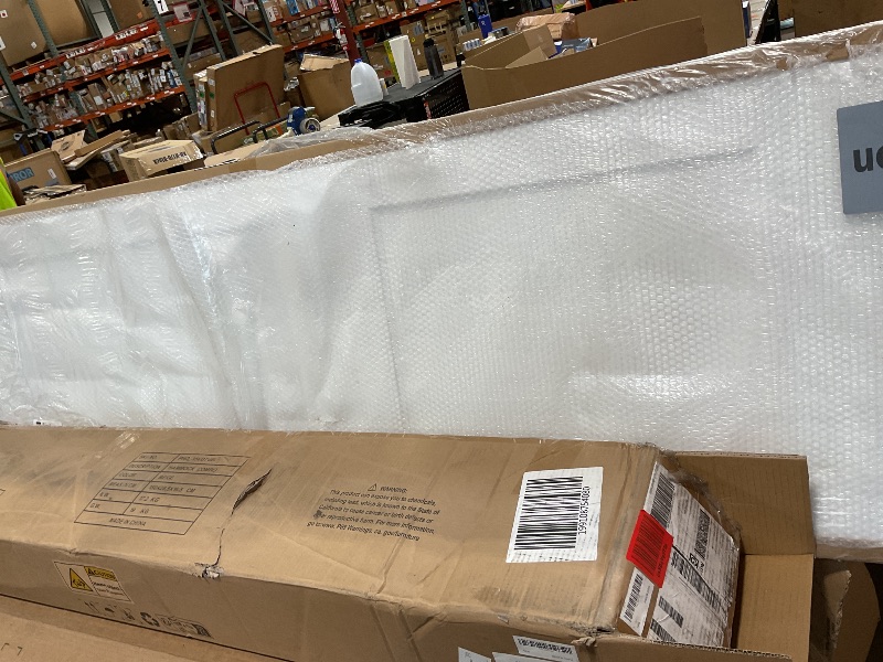 Photo 1 of *** MINOR SCRATCHES ***JUBEST 24"x80" 2-Panel Shaker Style White Primed Hollow Core Interior Molded Door Slab, NOT Pre-drilled and NOT Included Hardware, Pre-Assembled Interior Door for Pantry, Laundry, Closet